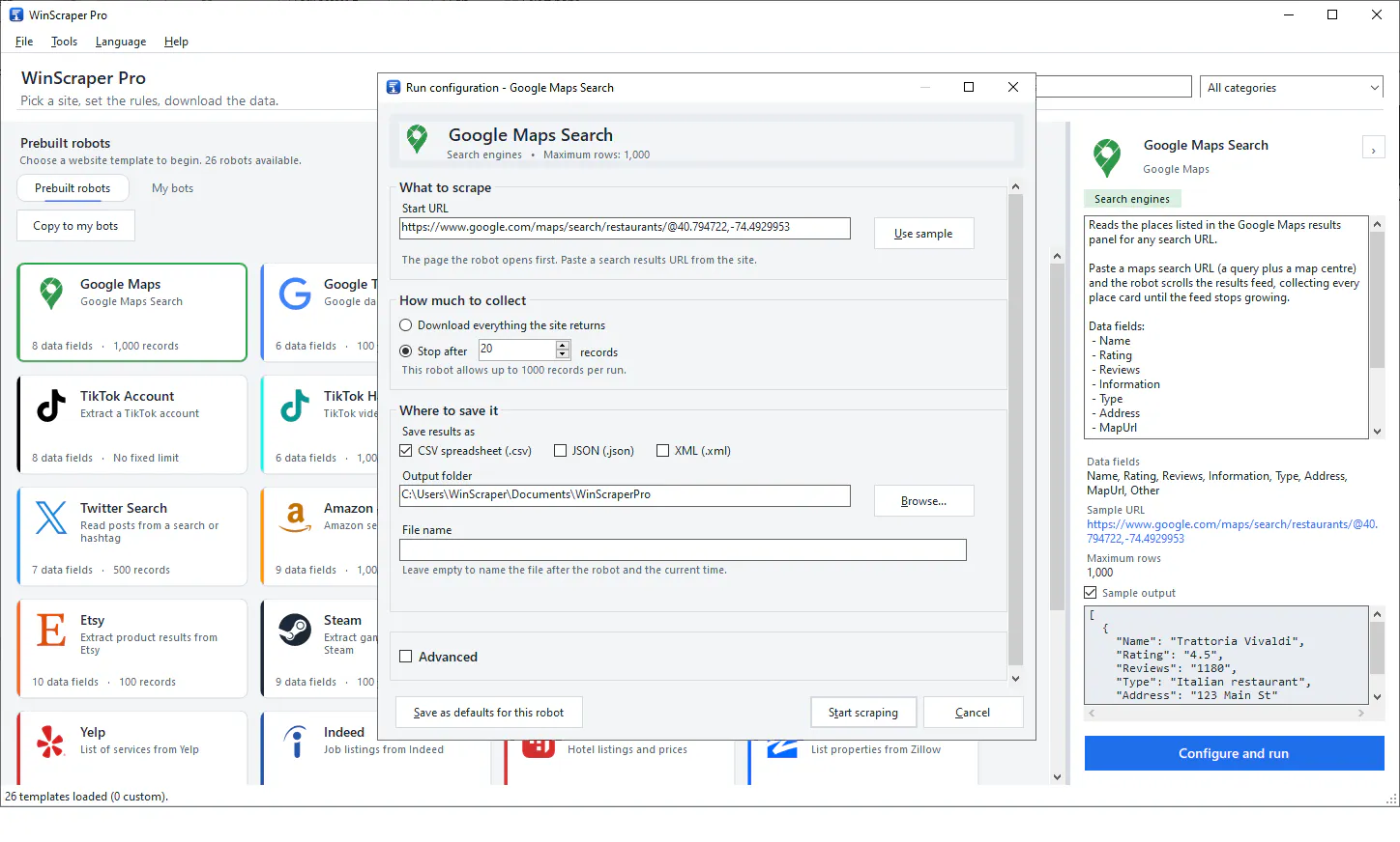 WinScraper Pro gallery image