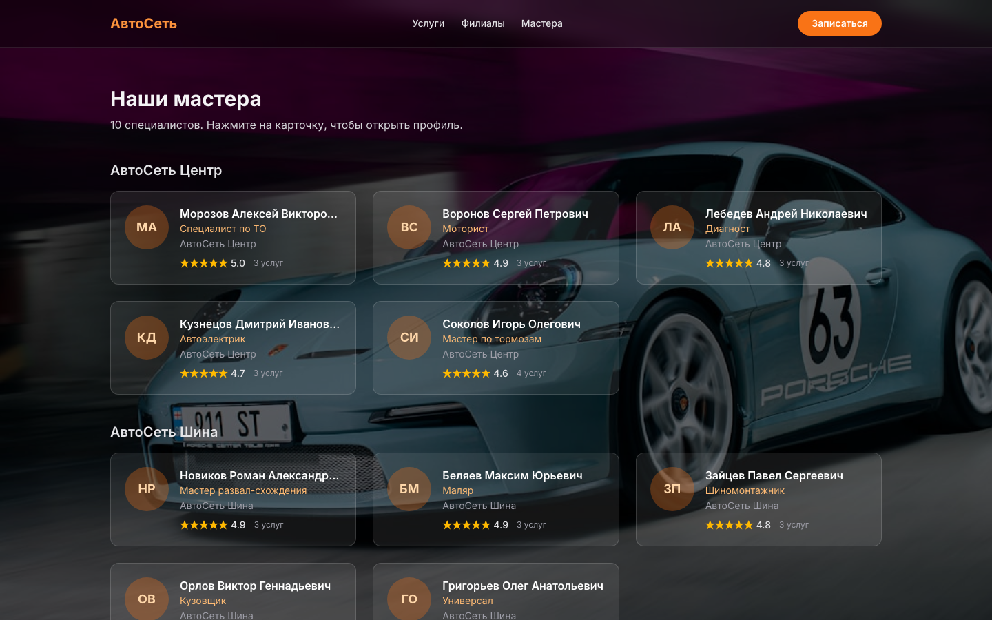AutoService SaaS gallery image