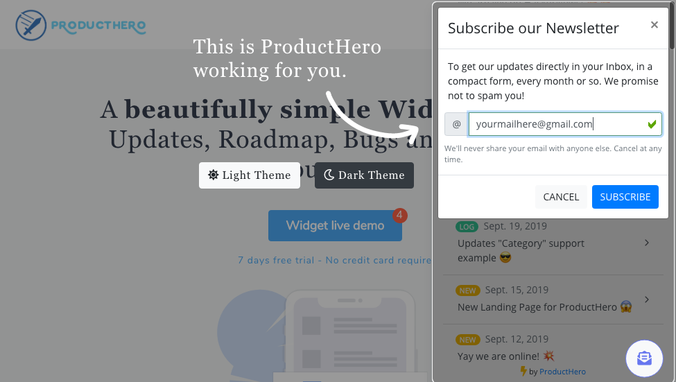 ProductHero gallery image