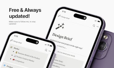 Notion Design Brief gallery image