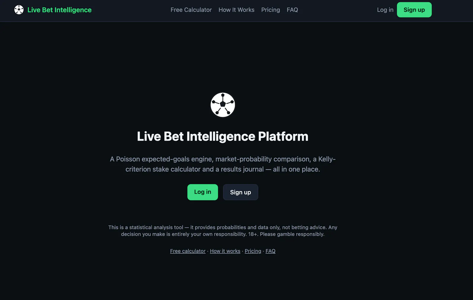 Live Bet Intelligence screenshot 1