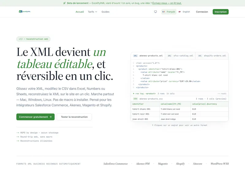 ExcelifyXML screenshot 2