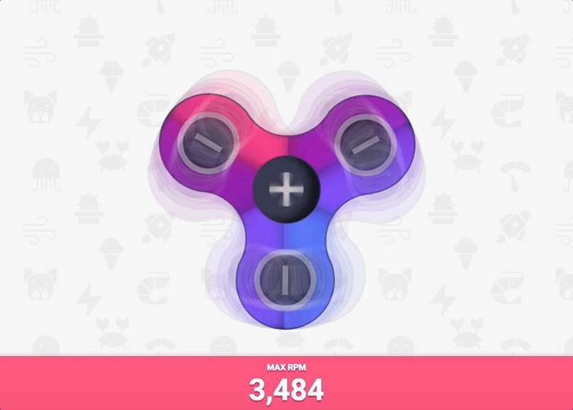 Virtual Fidget Spinner Your favorite distraction is now digital