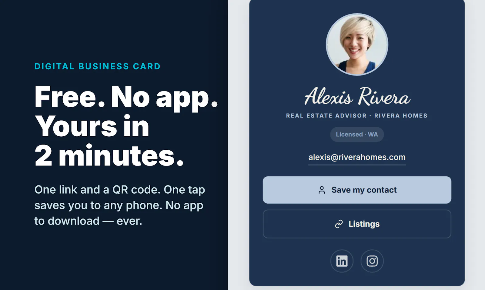 StratosReach Digital Business Card screenshot 7