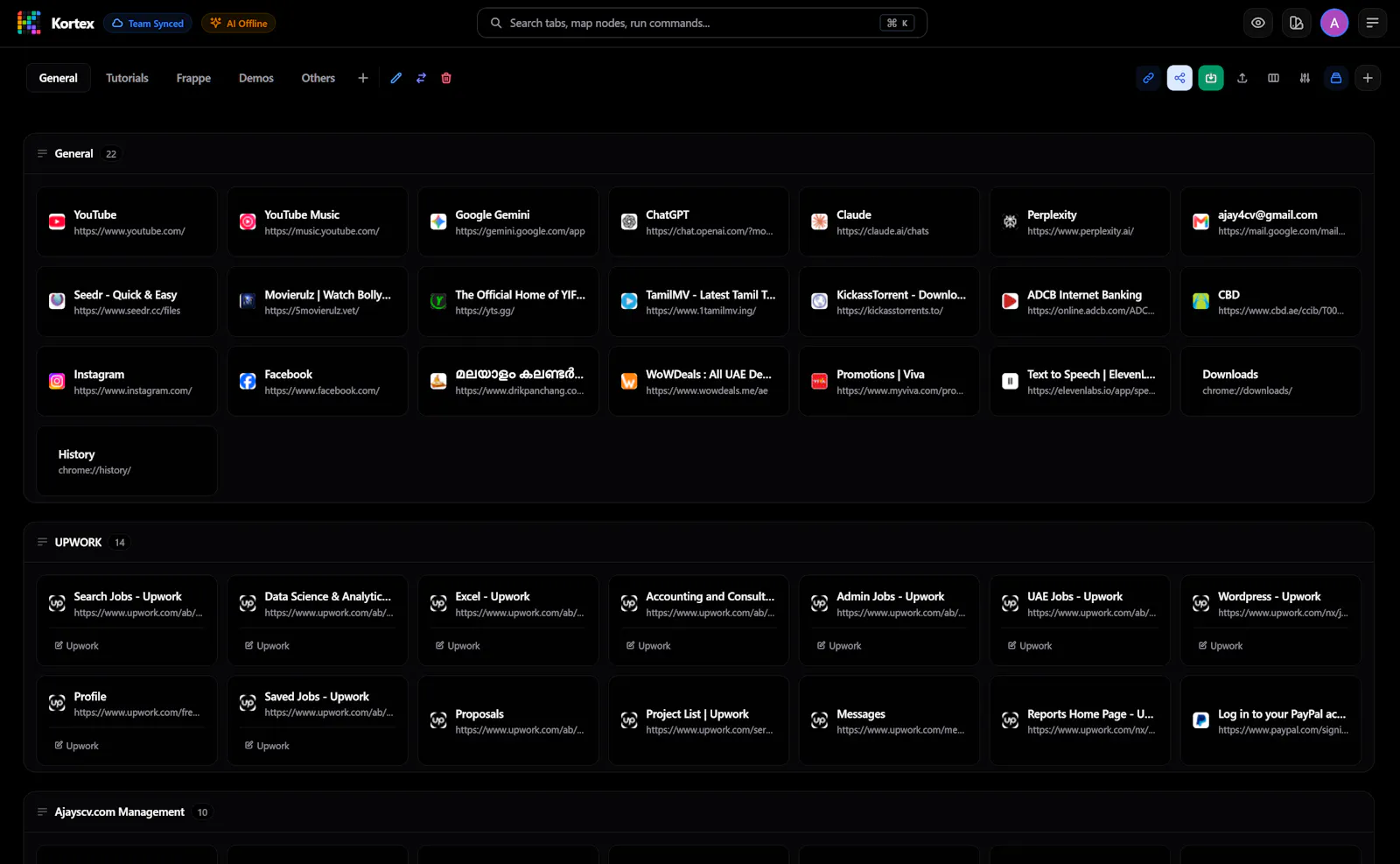 Kortex: Spatial Tab Manager & Workspace screenshot 3