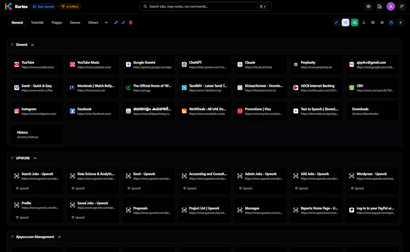 Kortex: Spatial Tab Manager & Workspace screenshot 3