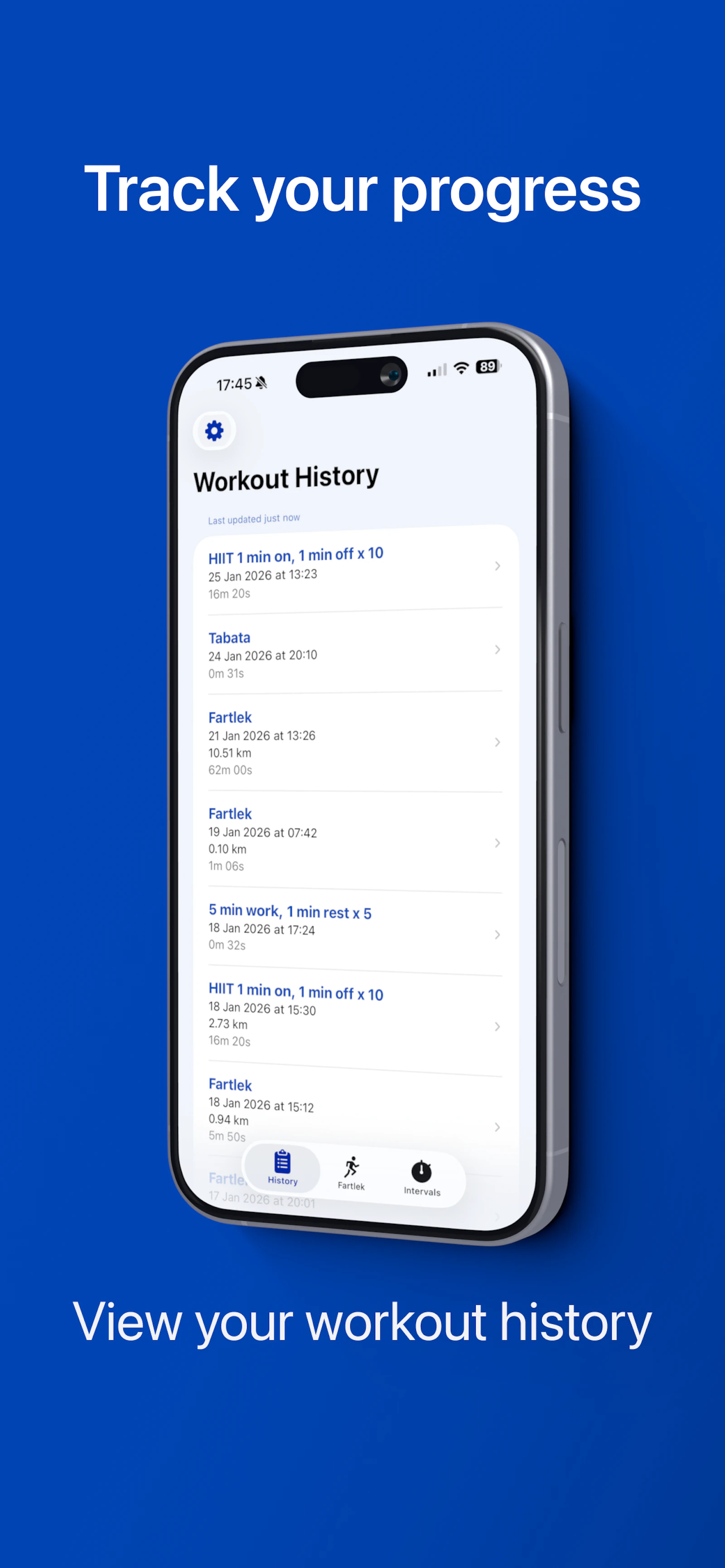 Fartlek Interval Trainer screenshot 6