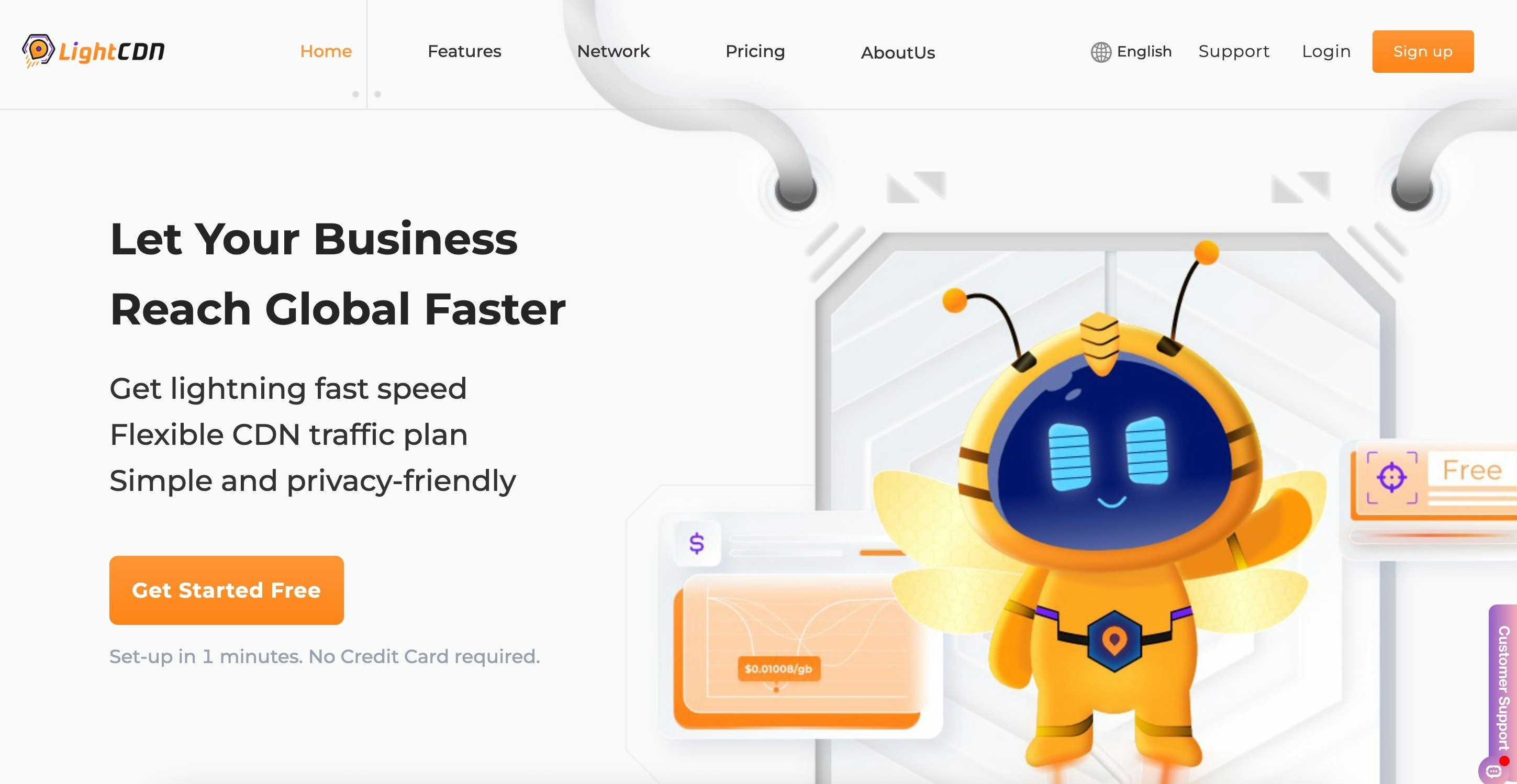 Lightcdn - Paga come vai CDN media 1