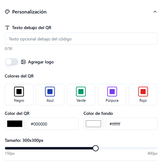 Mídia 2 de QR Maker - Códigos QR instantâneos de qualquer link - cópia ou download
