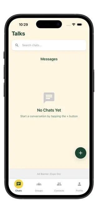 Talks - Private Chat - Screenshot 4 showing product features and functionality