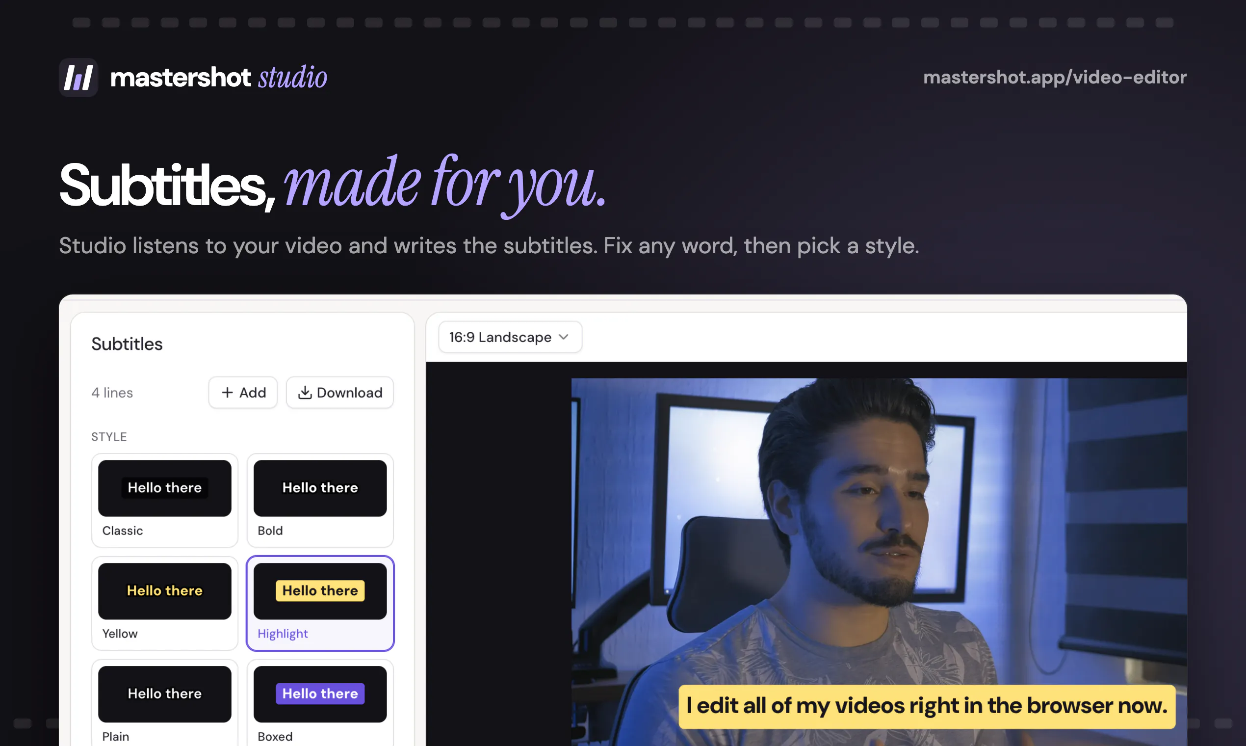Mastershot Studio gallery image