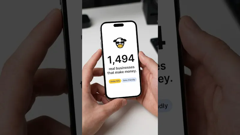 Milk the Money:Proven Business Ideas screenshot 1 (video preview)