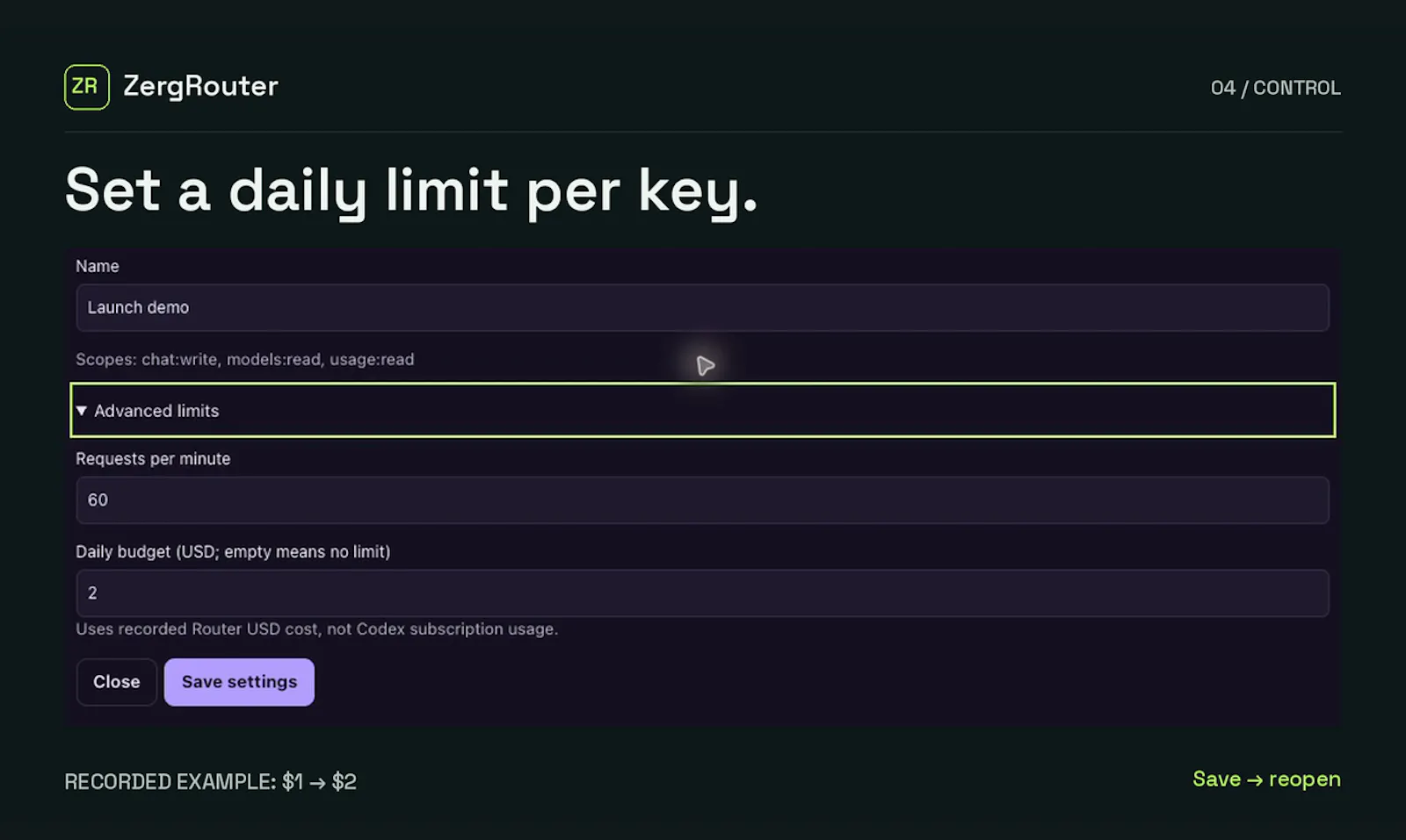 Zerg Router screenshot 6