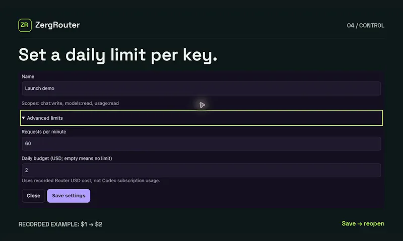 Zerg Router screenshot 6