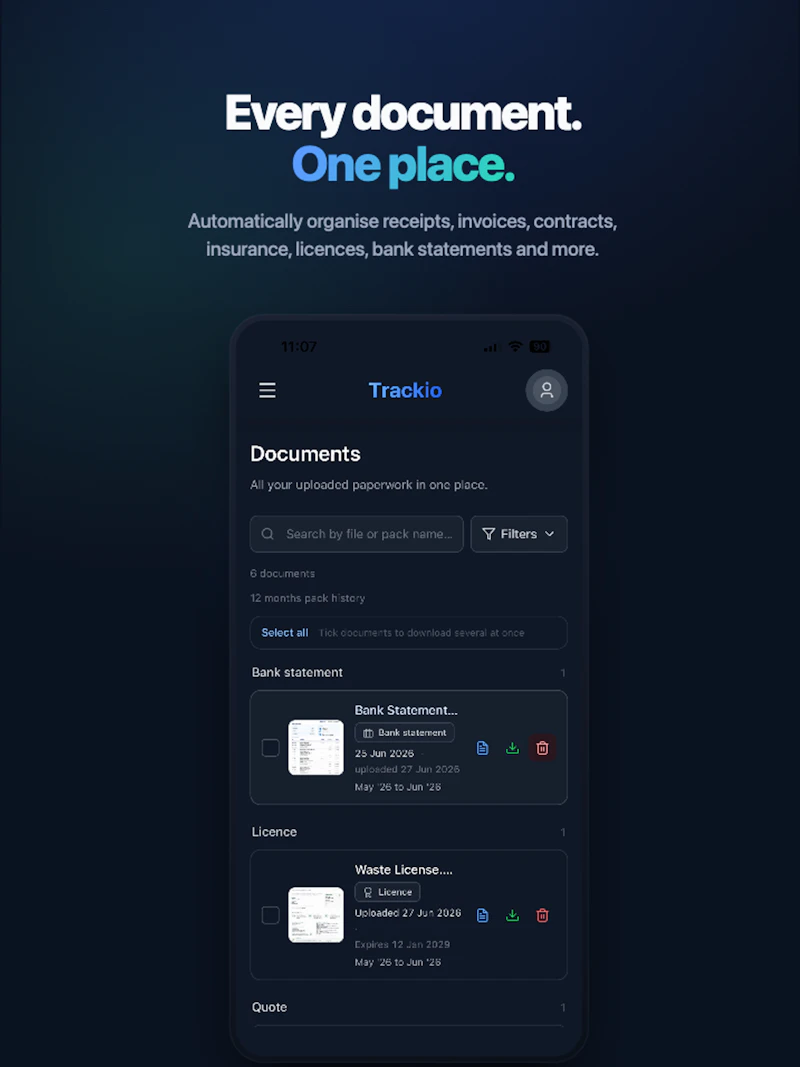 Trackio screenshot 5