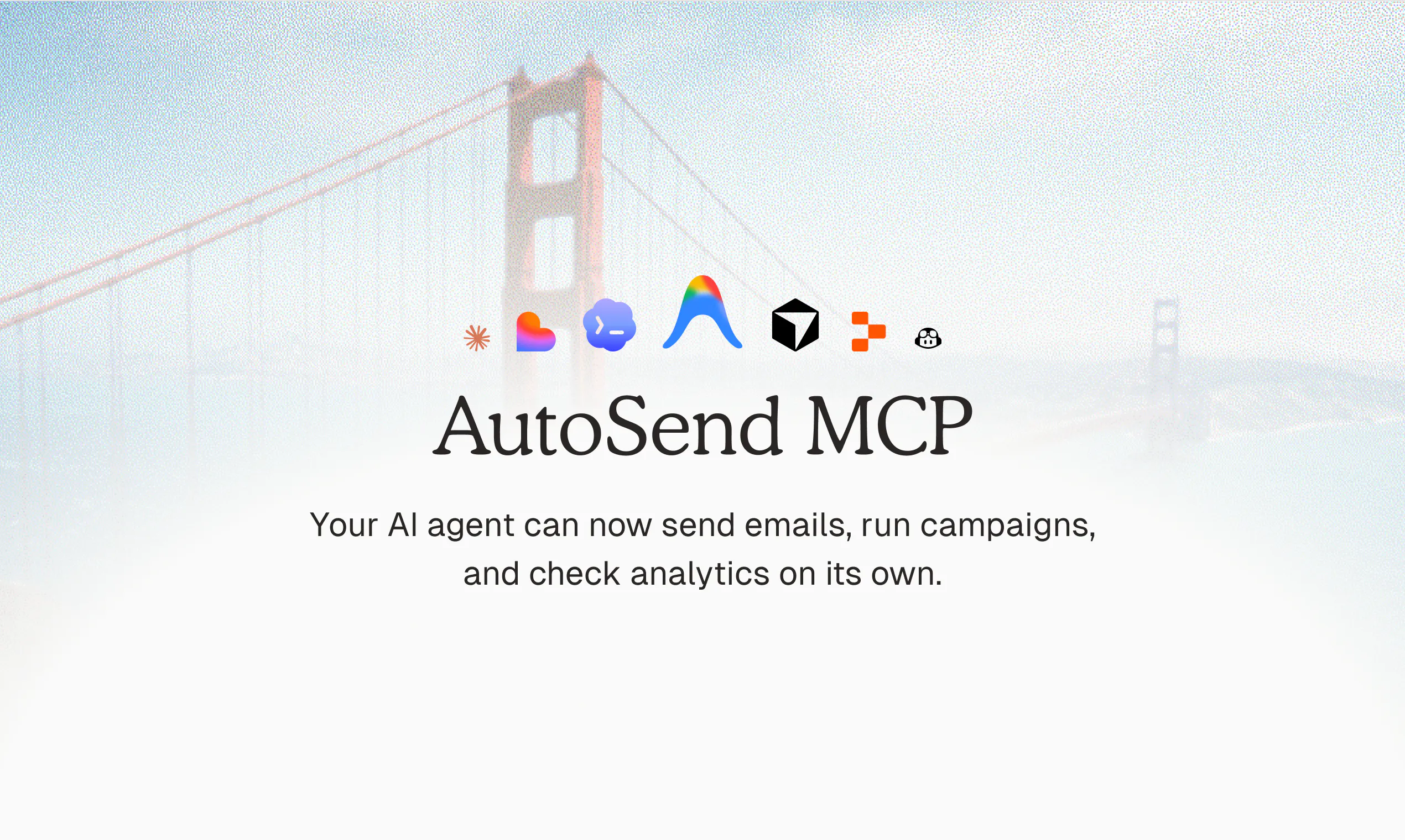AutoSend MCP: The email platform your AI agent can operate. | Product Hunt