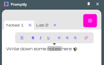 Promptly gallery image