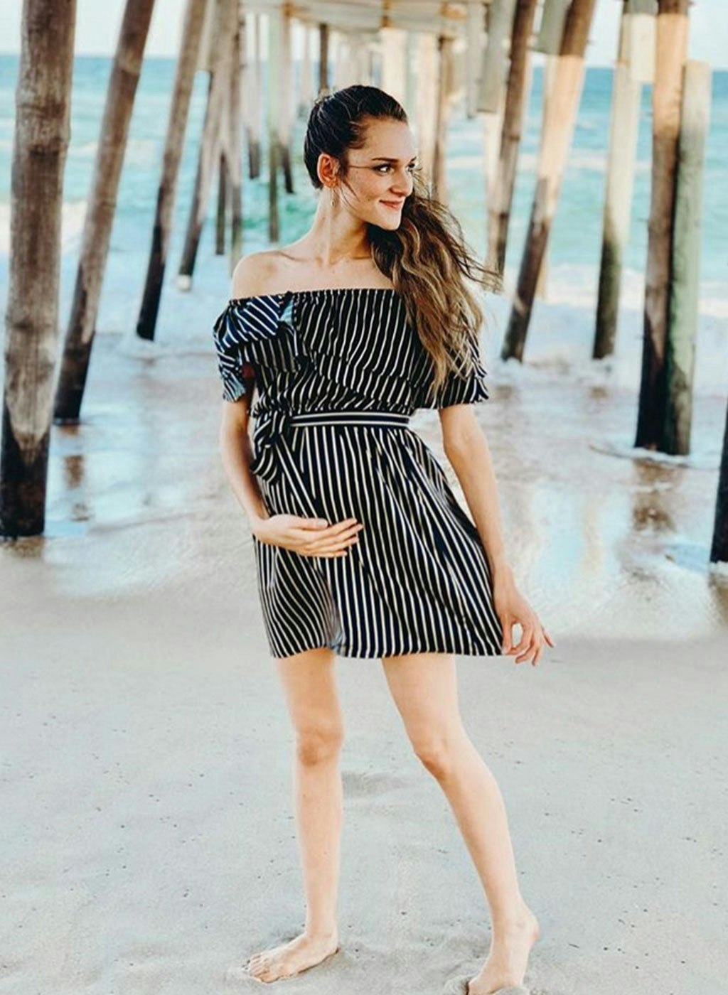  Bellefinery Miami Ruffled Mini Dress