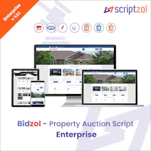 Bidzol Property Auction PHP Script gallery image