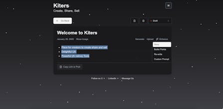 Kiters gallery image