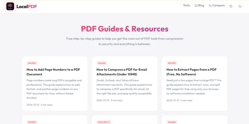 LocalPDF screenshot 3