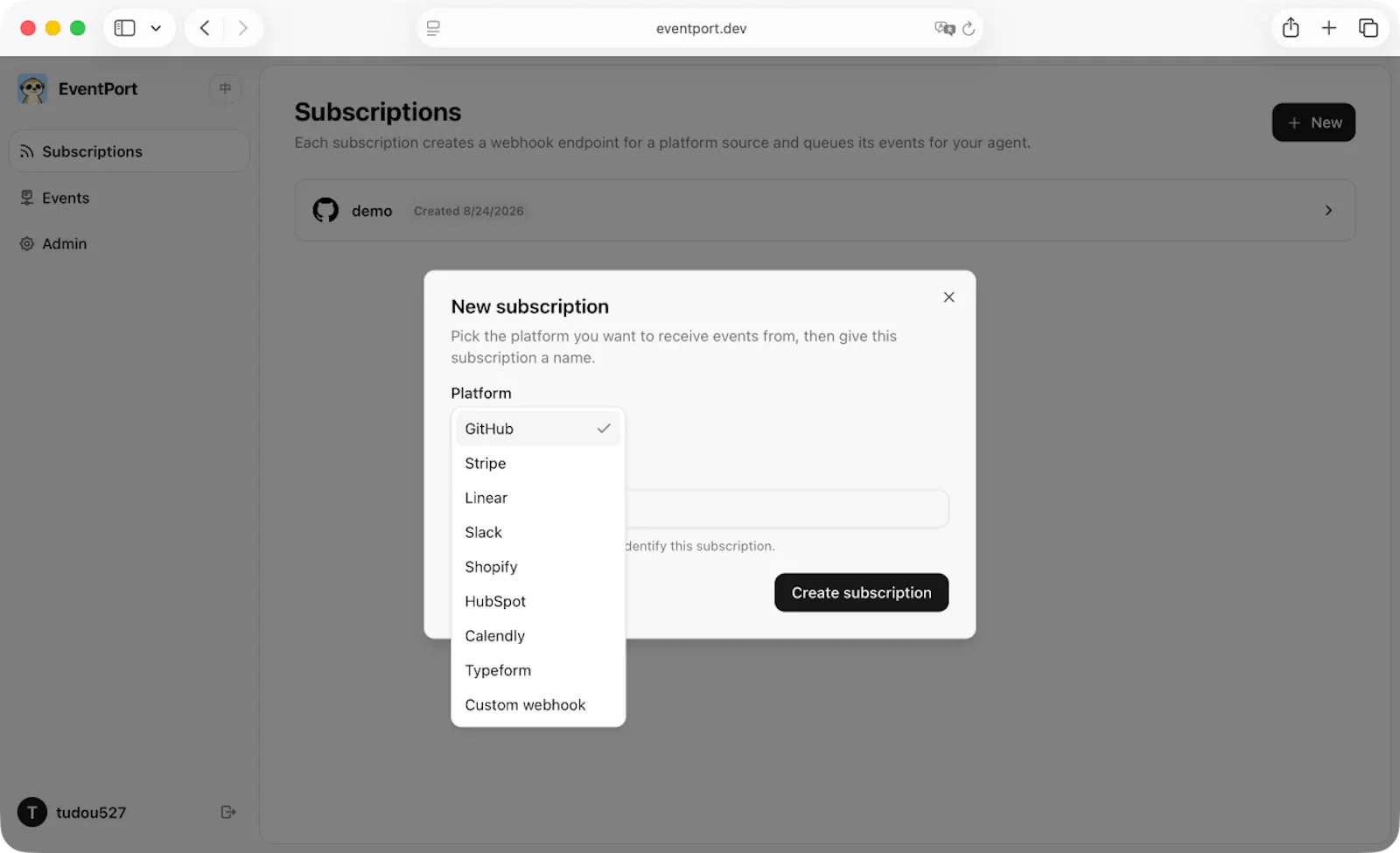 EventPort screenshot 3