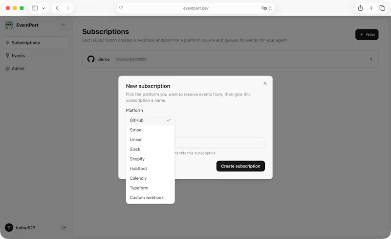 EventPort screenshot 3