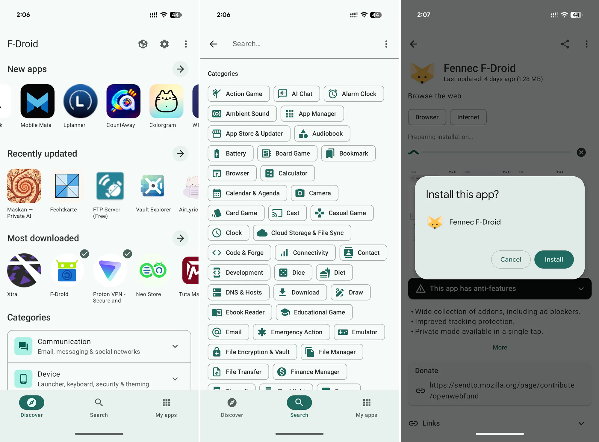 F-Droid 2.0 gallery image