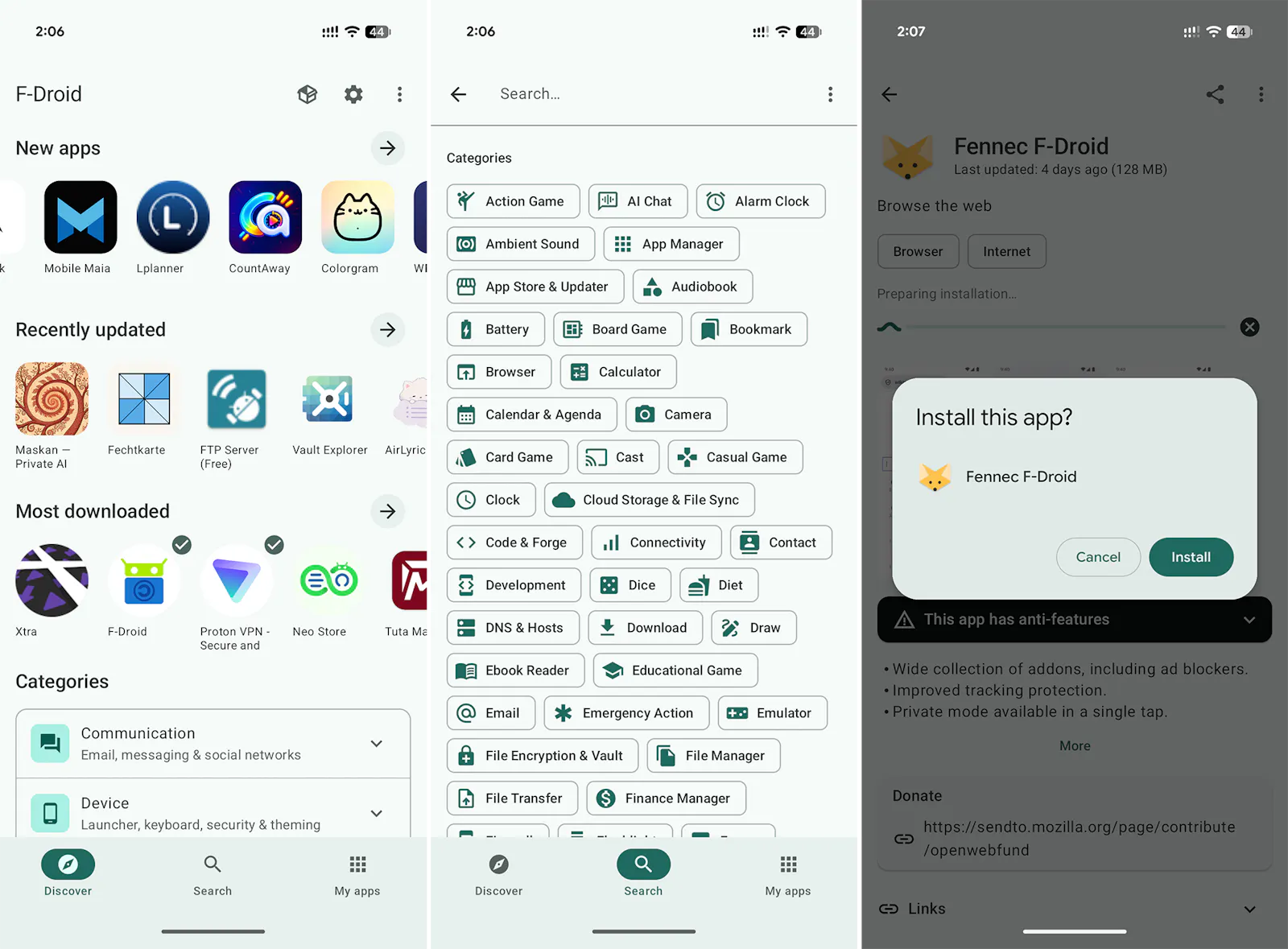 F-Droid 2.0 screenshot 4
