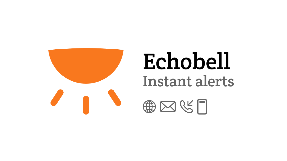 Echobell - Webhook ve e -posta ile çeşitli senaryolar için anlık uyarılar medya 2