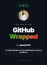 Dev Wrapped 2025 gallery image