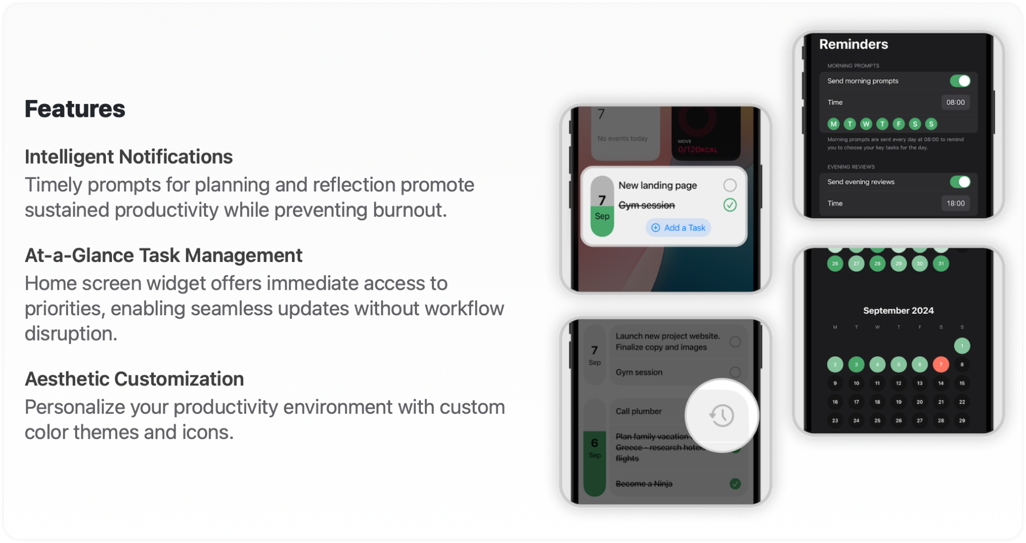 Trio: Achtsame Todo -Listen -App media 5