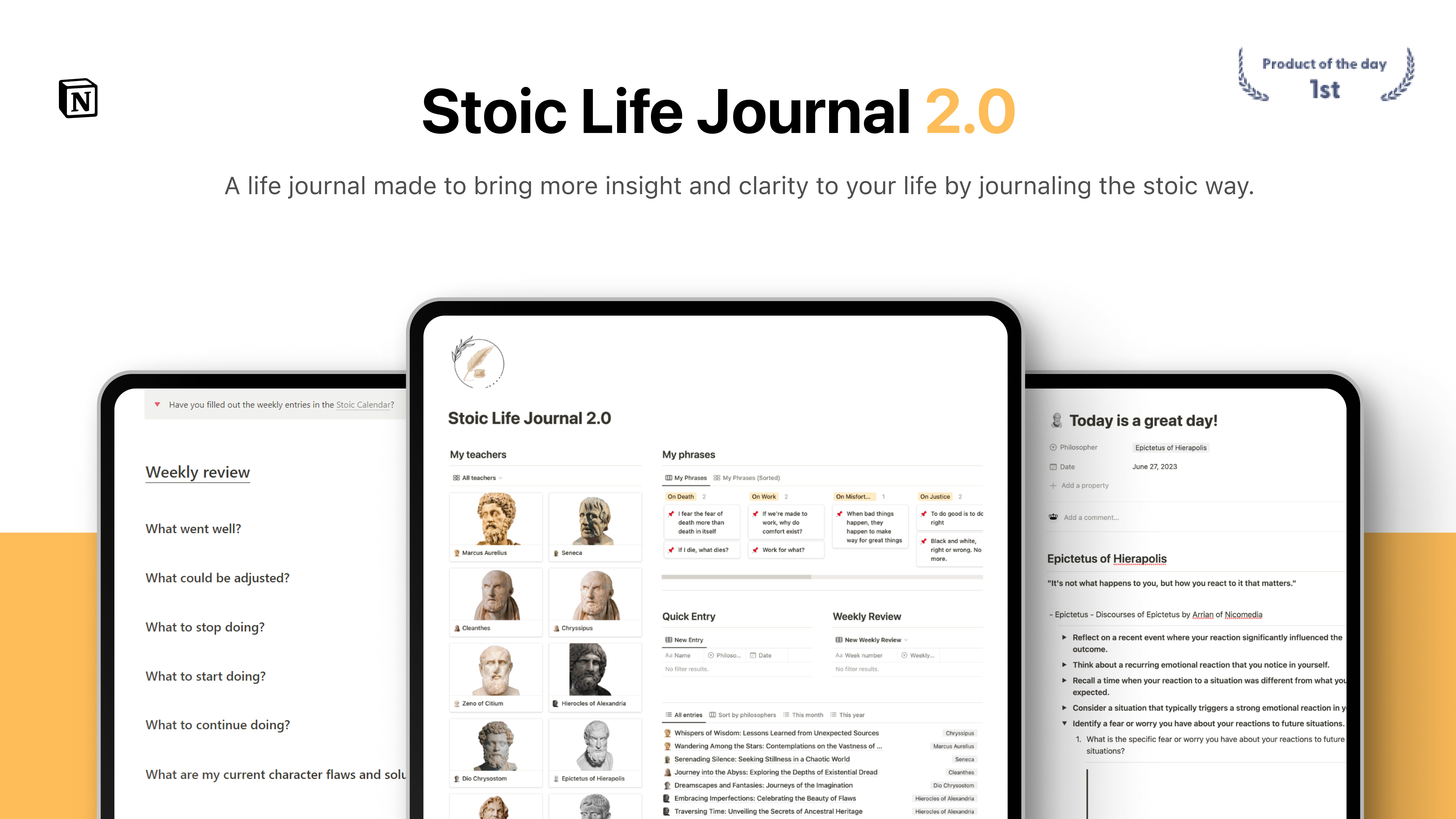 Stoic Life Journal media 2
