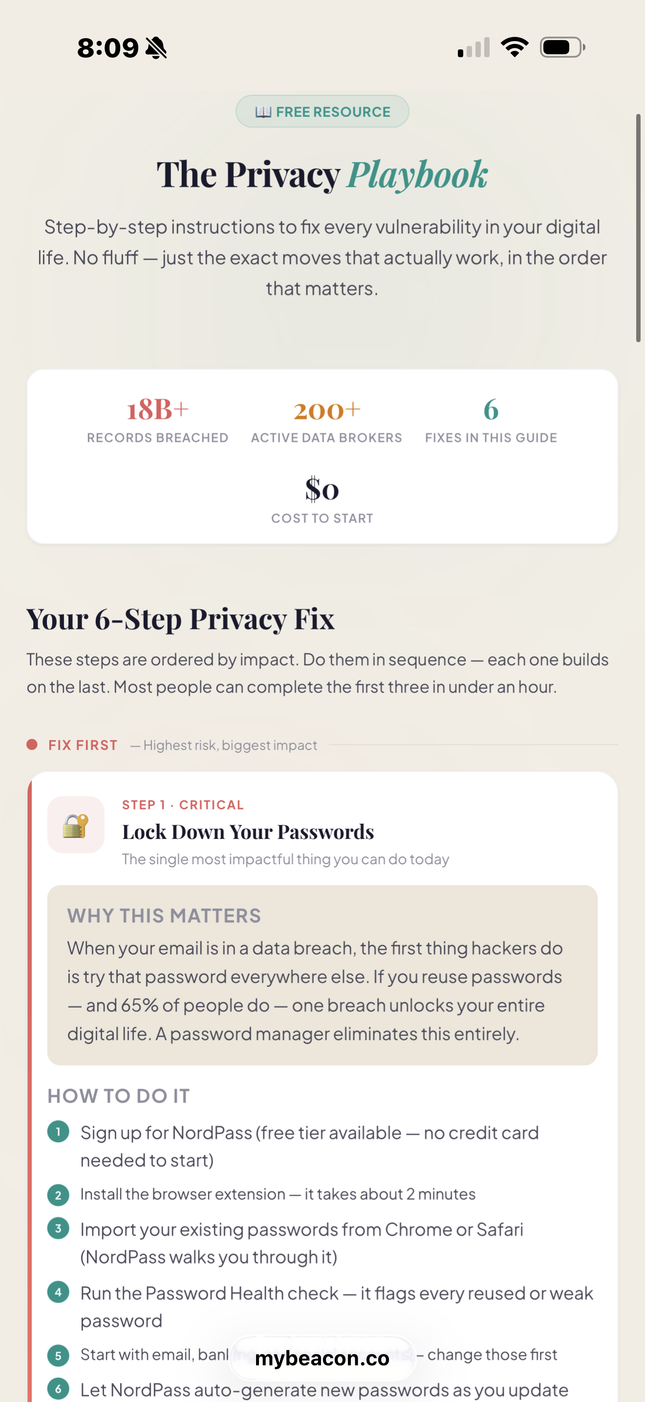 MyBeacon.co gallery image