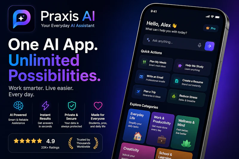 Praxis AI 1.0 screenshot 2