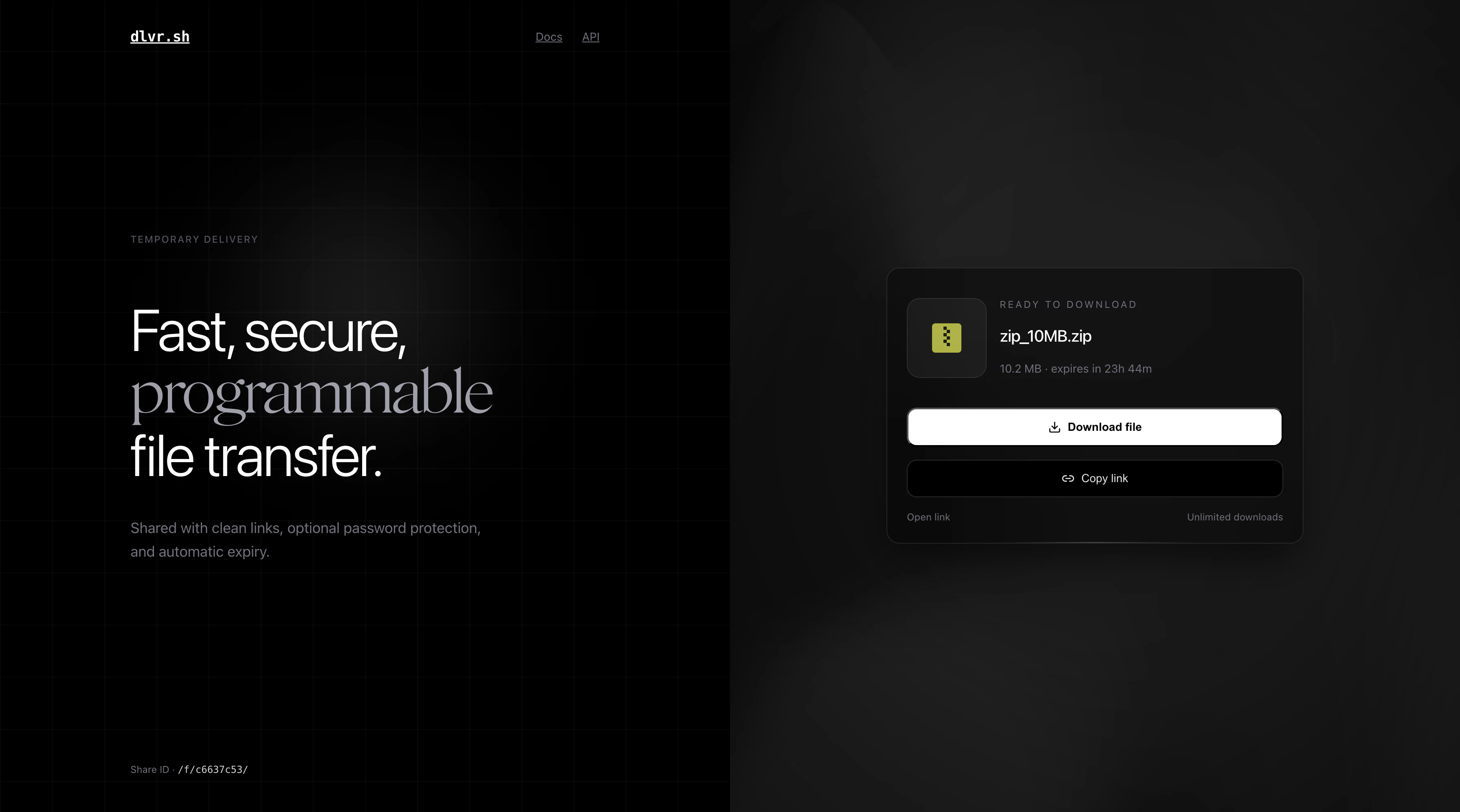 dlvr.sh screenshot 1