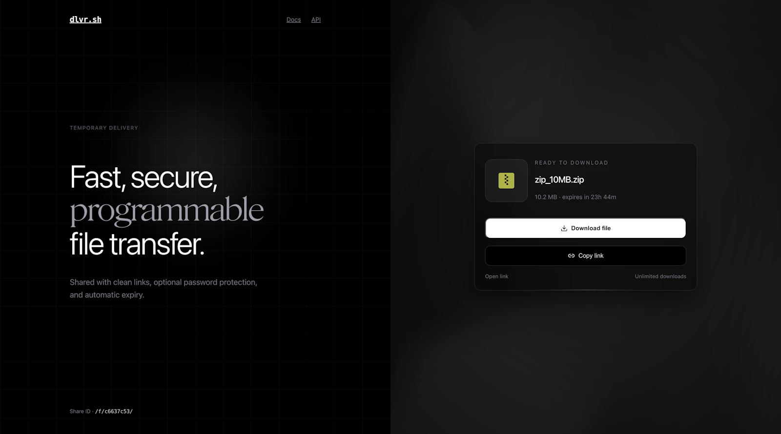 dlvr.sh screenshot 2