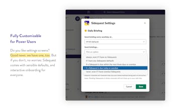 Sidequest for Slack gallery image