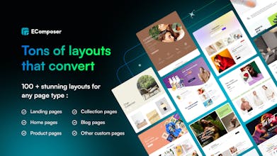 EComposer Shopify Page Builder gallery image