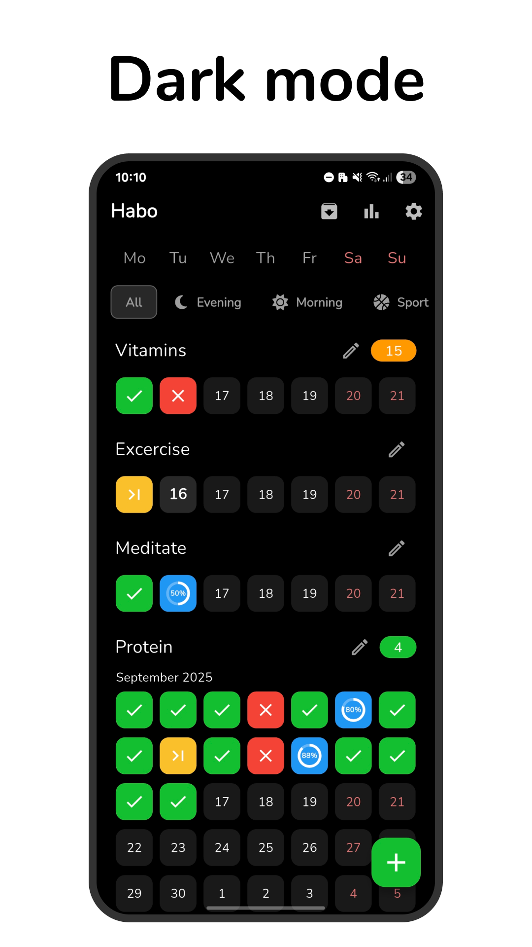 Habo (habit tracker) gallery image