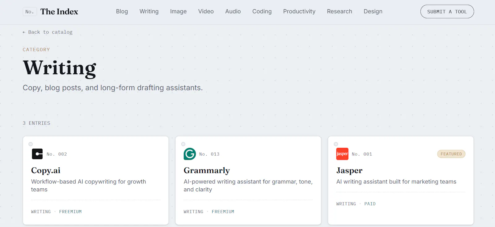 The Index screenshot 3