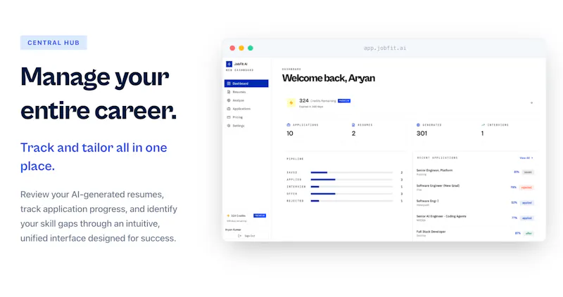 JobFit AI - Resume Tailoring & Scoring screenshot 8