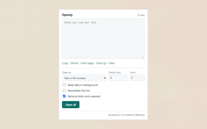 Openly screenshot 1