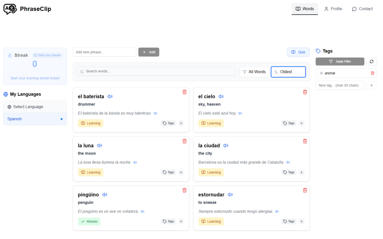 PhraseClip gallery image