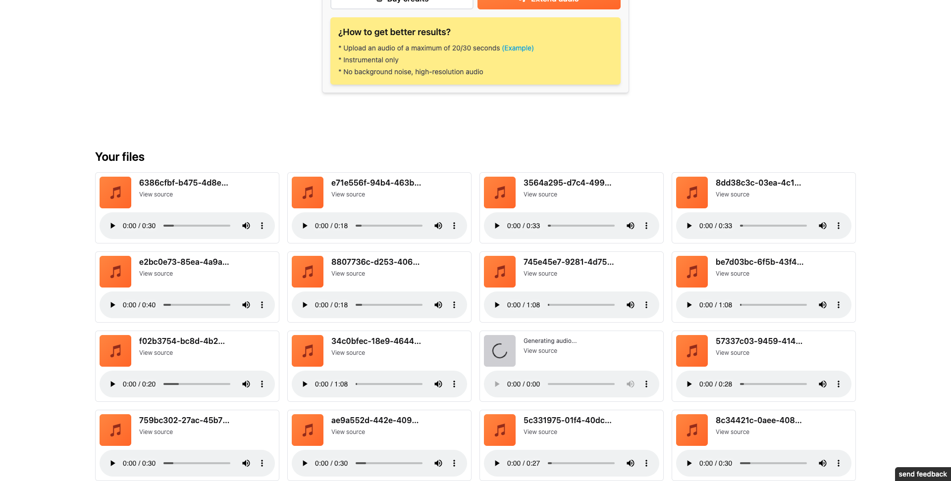 ExtendMusic.AI - Расширить свою музыку с помощью генеративного ИИ медиа 2