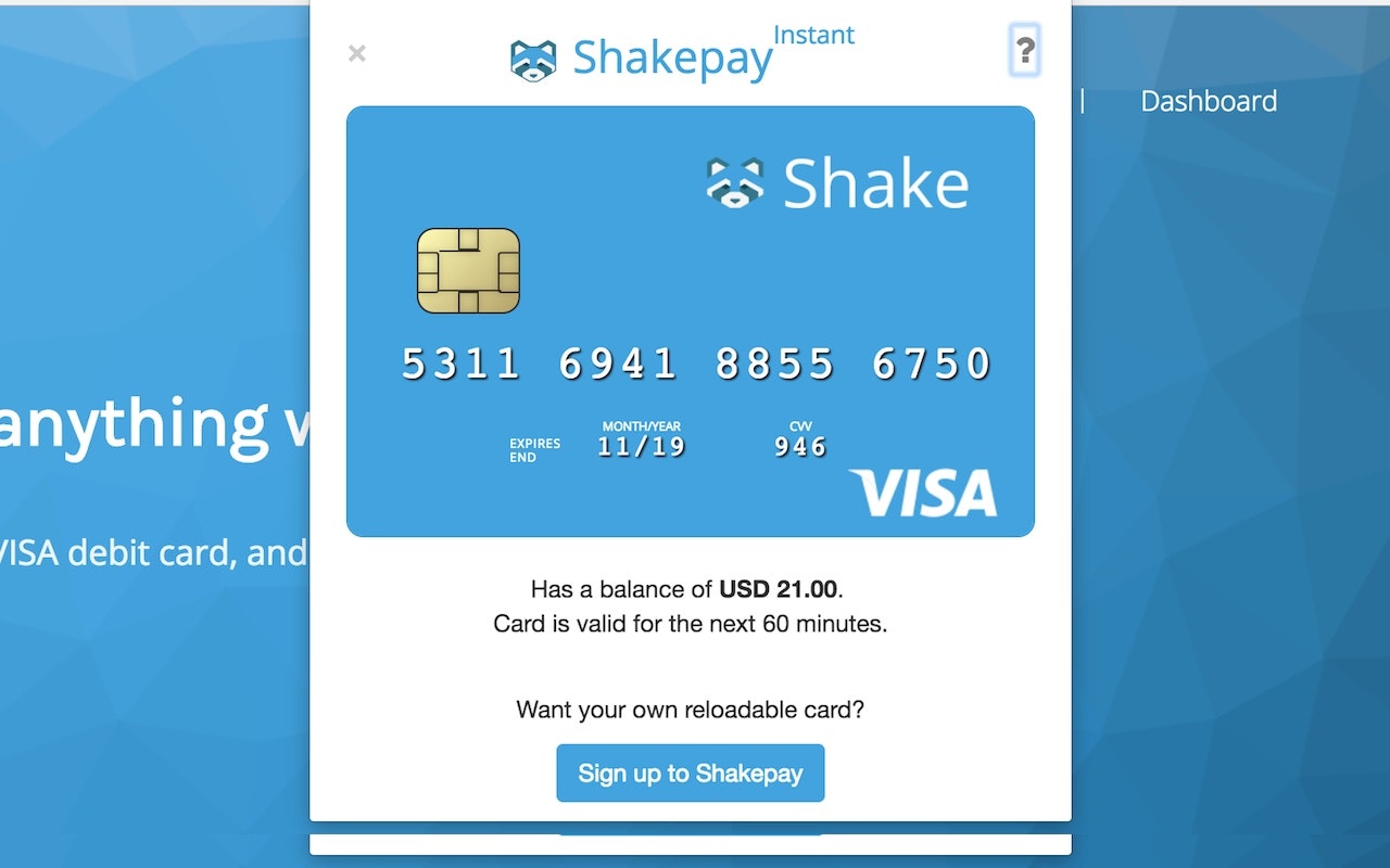 Shakepay Instant Image