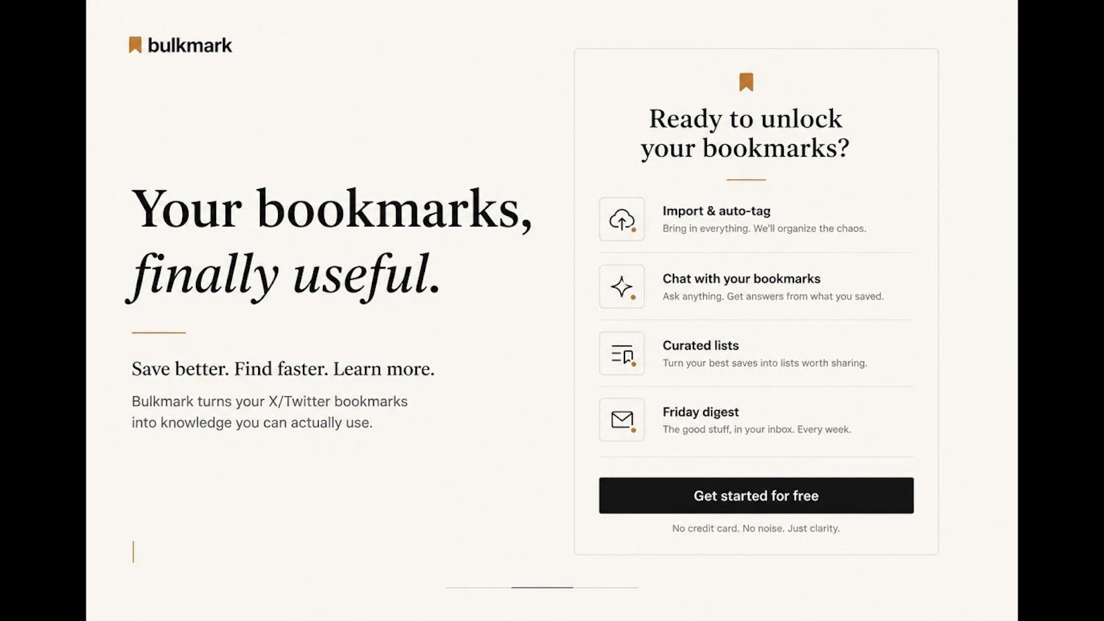 Bulkmark screenshot 1 (video preview)