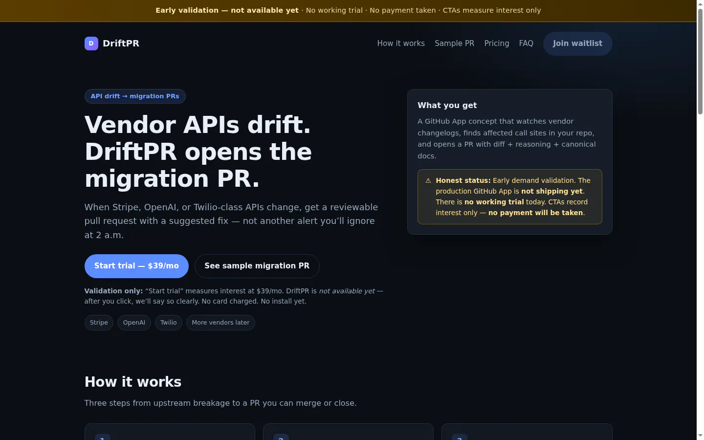 DriftPR