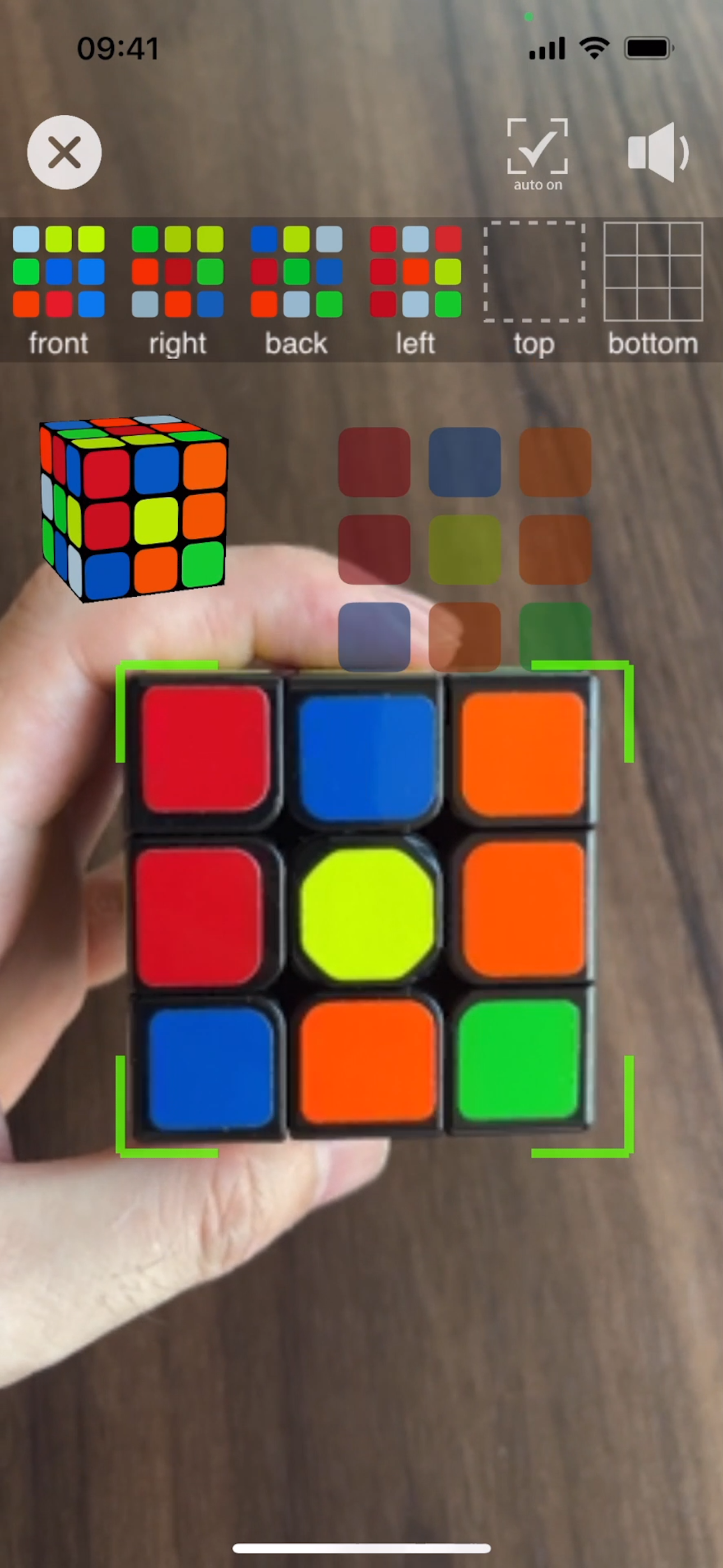 3D Rubik's Cube Solver - แก้ปัญหาลูกบาศก์ของรูบิคด้วยกล้อง iPhoneเล่น 3D Rubiks Cube! media 2