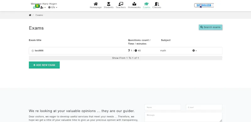 SCHOOLIZER screenshot 6